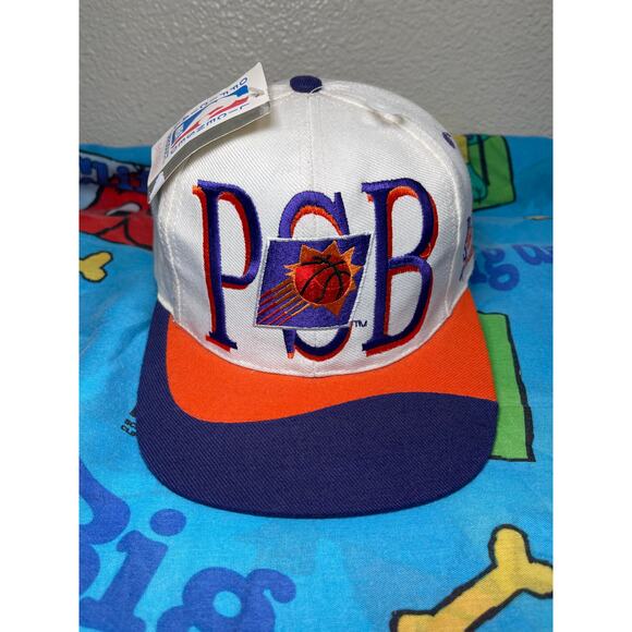 Vintage 90s Phoenix suns basketball snapback hat NWT - Picture 1 of 6